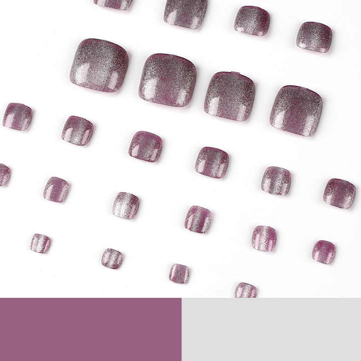Tips Full Nails Cover Press on Natural 