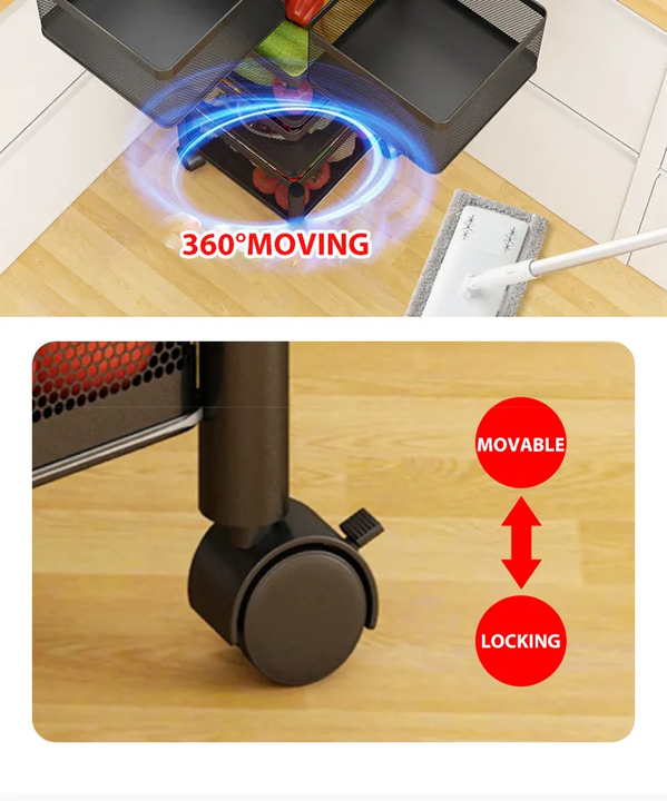 storage rack cart 