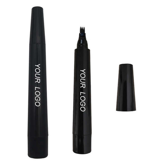 4 Prong Eyebrow Pen Long Lasting Waterproof Tattoo Pen Four Tips Liquid Eyebrow Pen Eyebrow Makeup 4 Prong Eyebrow Pen 