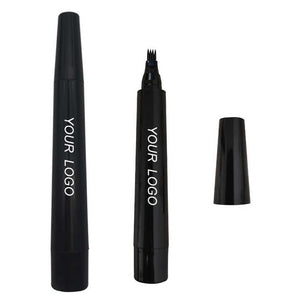 4 Prong Eyebrow Pen Long Lasting Waterproof Tattoo Pen Four Tips Liquid Eyebrow Pen Eyebrow Makeup 4 Prong Eyebrow Pen 
