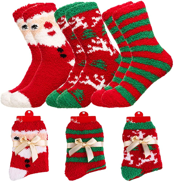Soft fluffy socks 