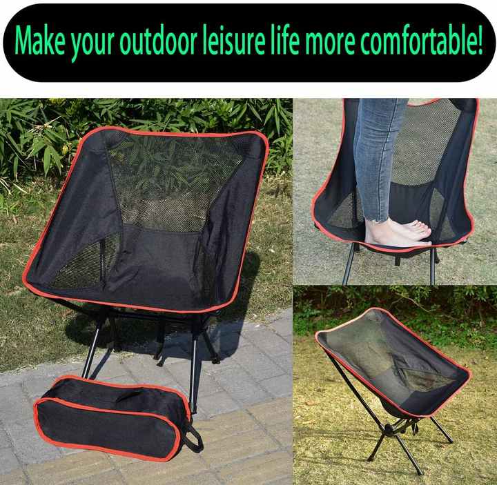 Woqi Portable Compact Folding Beach Chairs Portable 