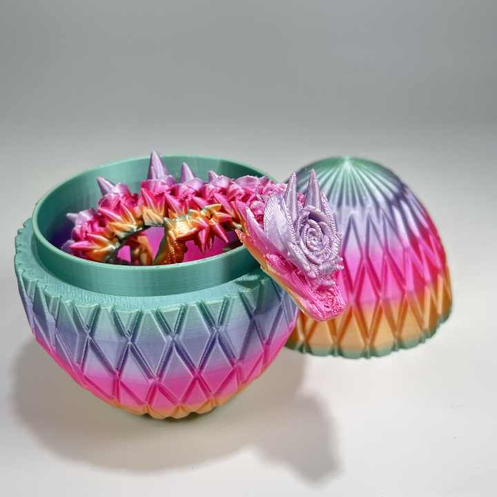 printed crystal eggs Easter Egg 