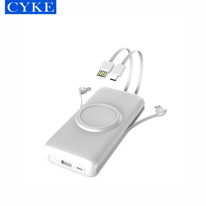 Portable wireless power bank 