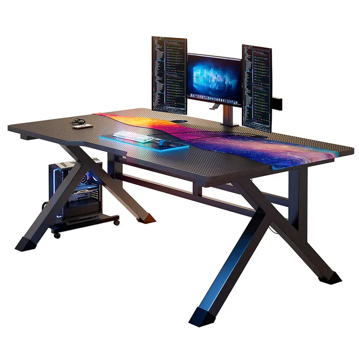 Custom Modern Luxury Home Office Furniture High Quality Boss Work Table Gaming Study Table 
