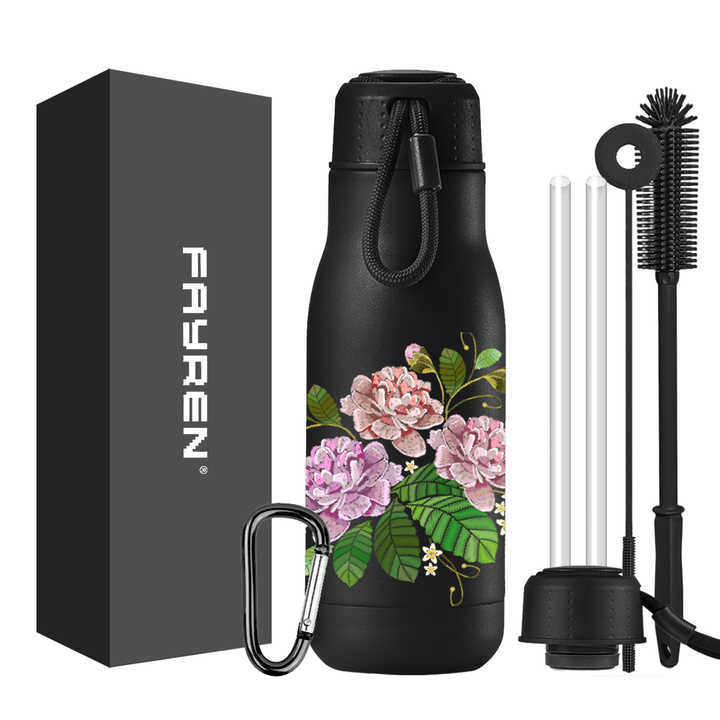 Bottles Stainless Steel Insulated with Nylon Rope - High Quality Firen Water Bottles 