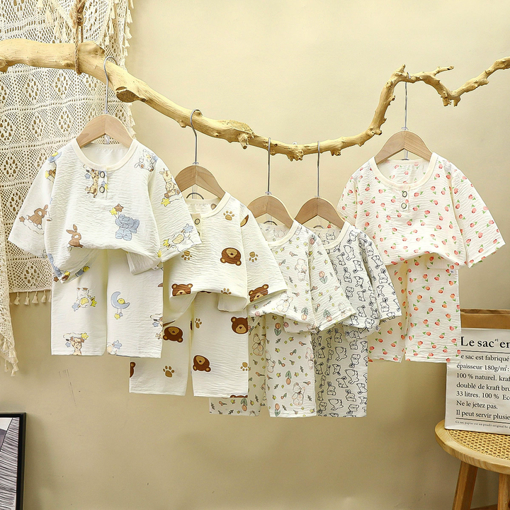 Long sleeve home clothing set 