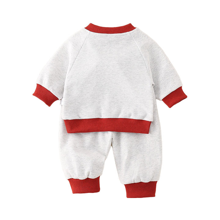 Two-Piece Set Children's Suit for 0-36 Months -  طقم ملابس أطفال للربيع والخريف بتصميم جديد،