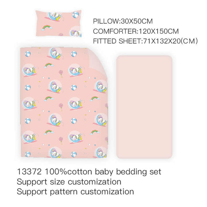 Cartoon Baby Comforter Sets 