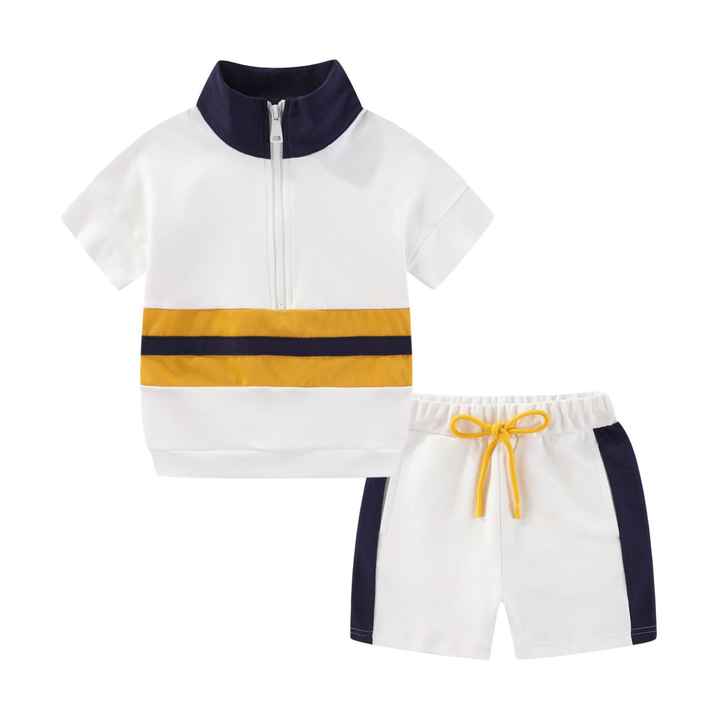 تي شيرت قطني شورت غير رسمي   T-shirt Shorts Casual Printed