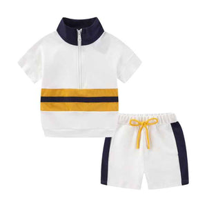 تي شيرت قطني شورت غير رسمي   T-shirt Shorts Casual Printed
