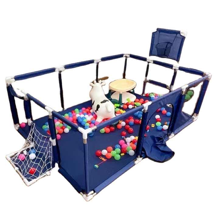 روضة أطفال كبيرة الحجم مع باب وسلة روضة أطفال مع ميزة مميزة Large playpen with door and basket Playpen with special feature