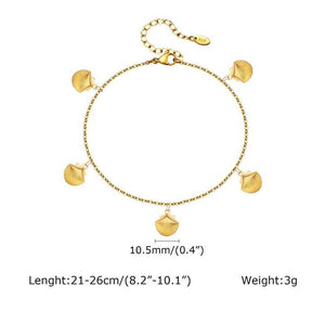 Elegant anklet bracelets
