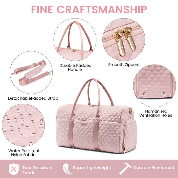 حقائب سفر مكونة من قطعتين بشعار مخصص مع حجرة للأحذية وحقيبة سفر