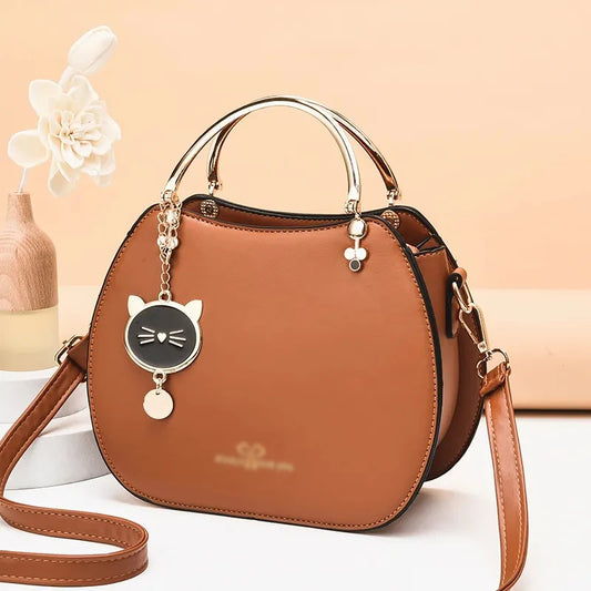 New Cat Shape Handbags Fashion Single Shoulder Bag for Women 