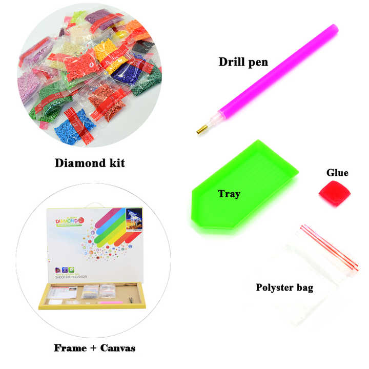 Diamond Painting Kit Deer Full Drill 