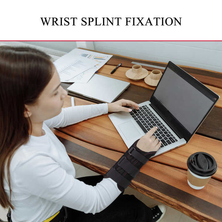 Wrist splint first aid