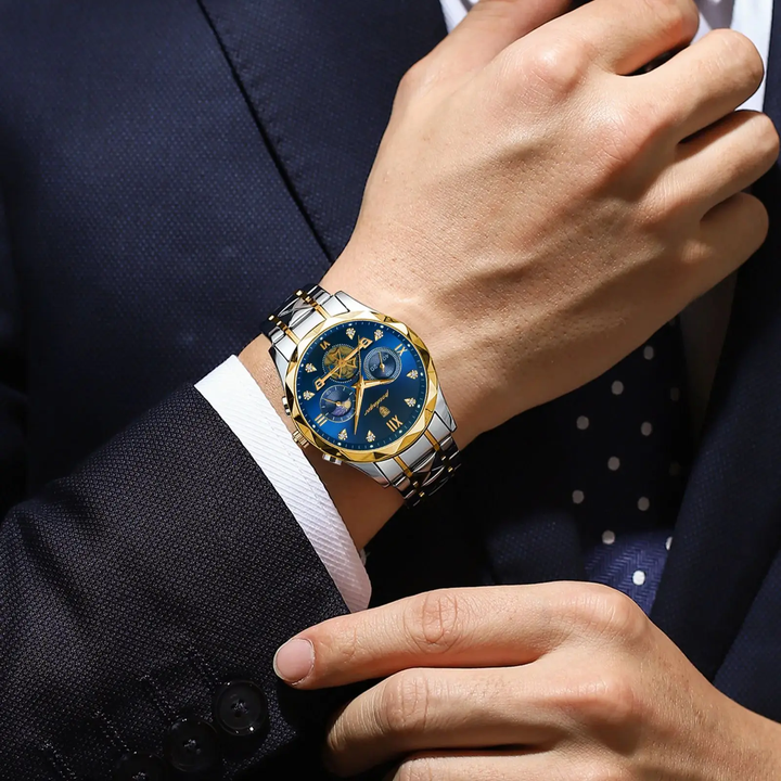 POEDAGAR Watch. POEDAGAR Luxury Men's 