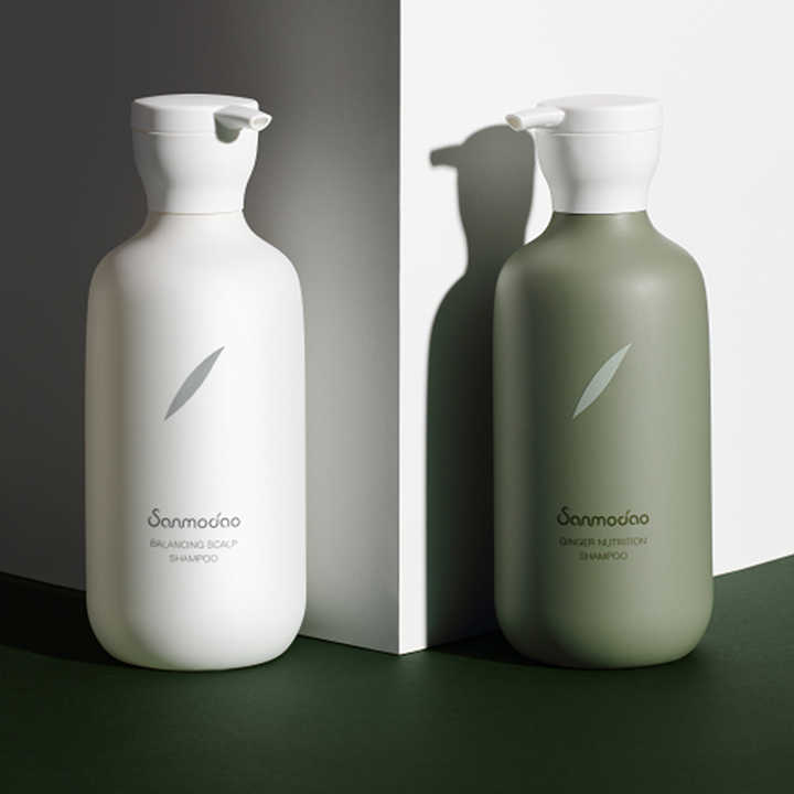 Elegant Anti Hair Loss Shampoo Bottle 