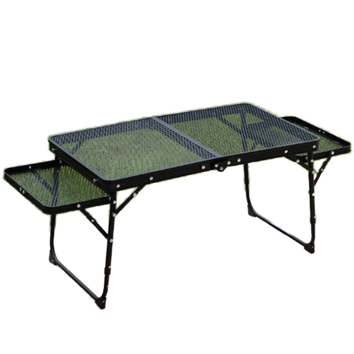 طاولة محمولة خارجية قابلة للطي للتخييم مع ارتفاع . Portable Outdoor Folding Camping Table with Adjustable