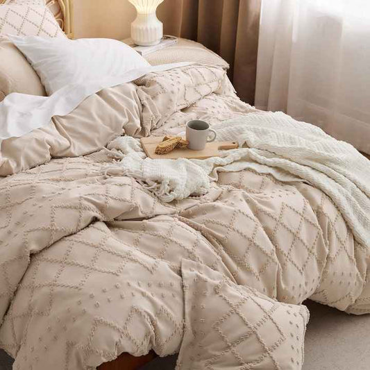 High quality polyester bedding set, luxury duvet cover 