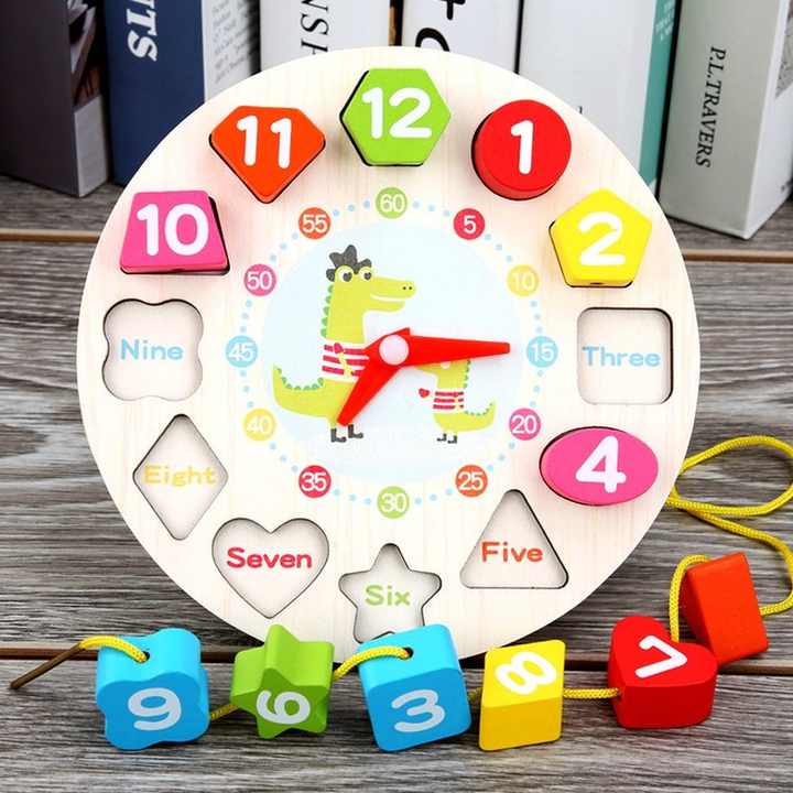Educational games digital clock 