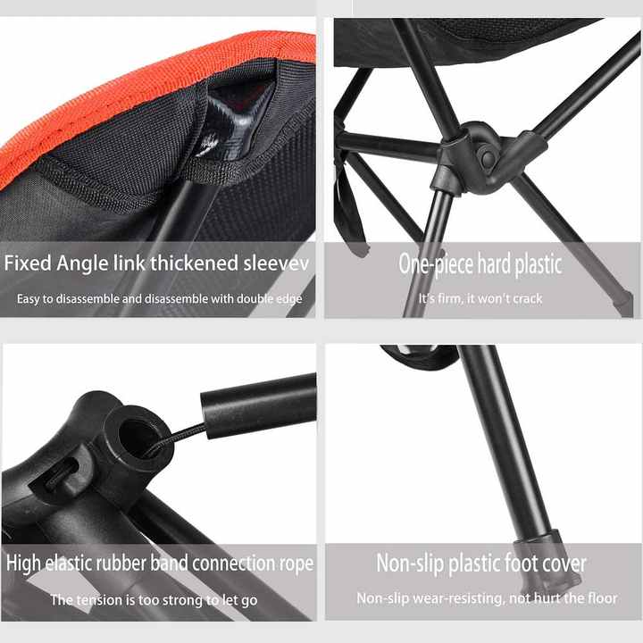 Woqi Portable Compact Folding Beach Chairs Portable 
