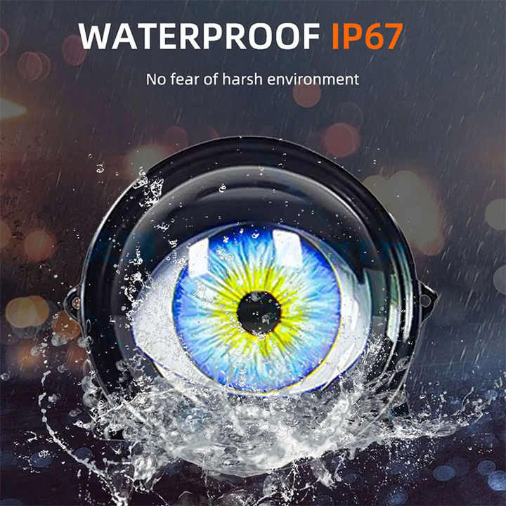 12V 8 Patterns Car Devil Eye Headlights Devil Eyes Other Car Lighting System 