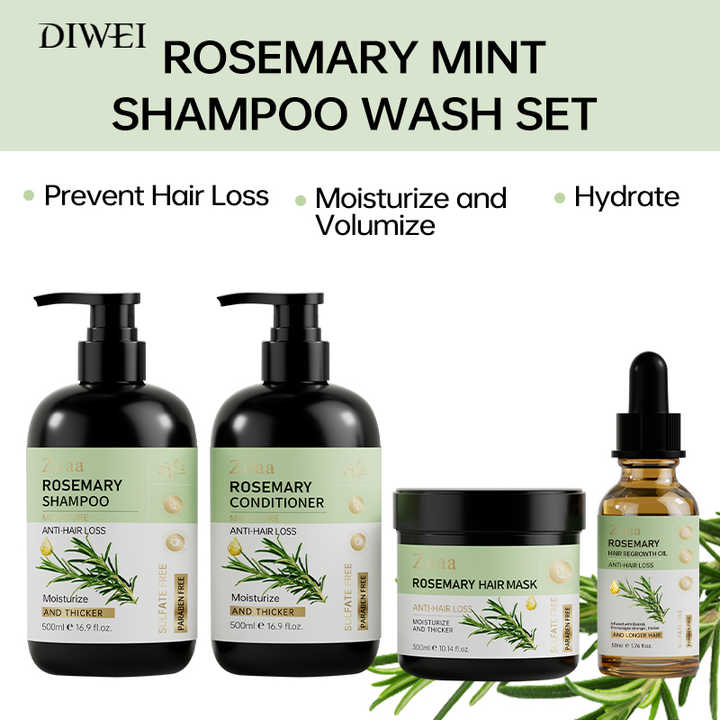 DIWEI Factory OEM Best-selling Mint-Shampoo and Conditioner Set 