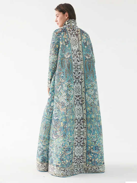 Colorful abayas for outings 