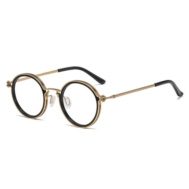 round frame glasses