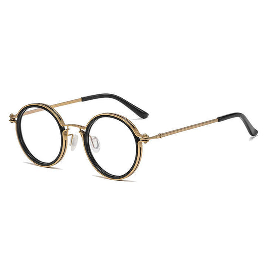 round frame glasses