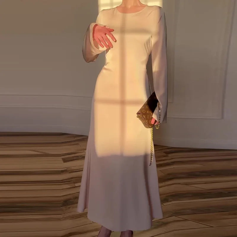 Luxury long evening dress 
