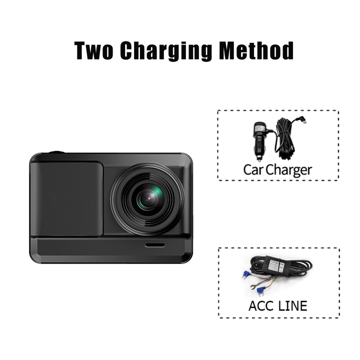 Dash camera. 