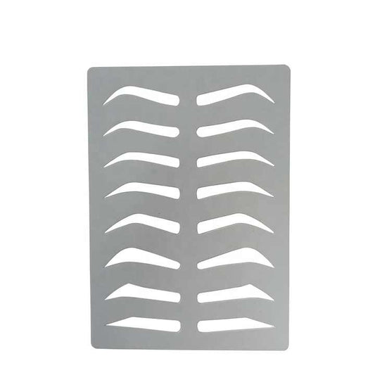 eyebrow shaping template