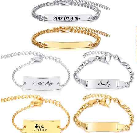 اكسسوارات أطفال سوار مخصص الكوبية ربط سلسلة سوار الإسورة