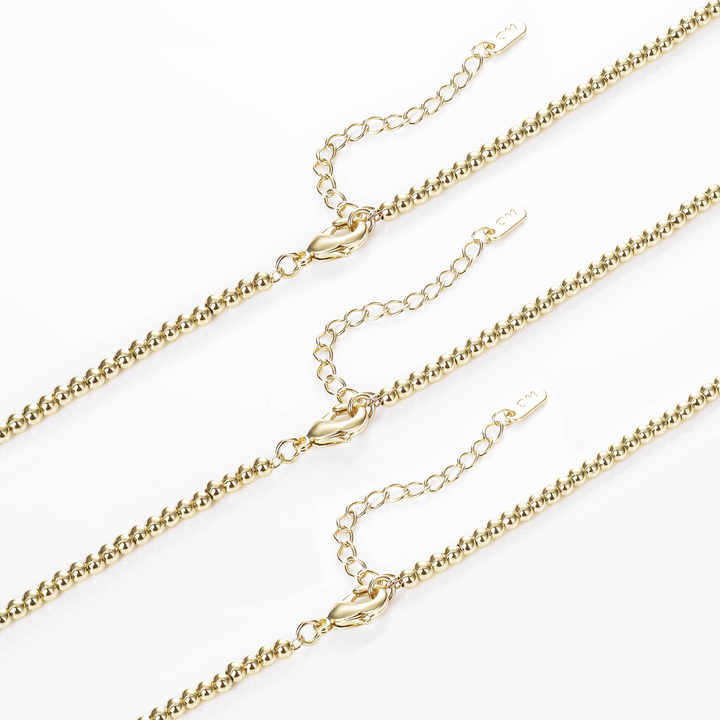 14k rose gold plated necklace 
