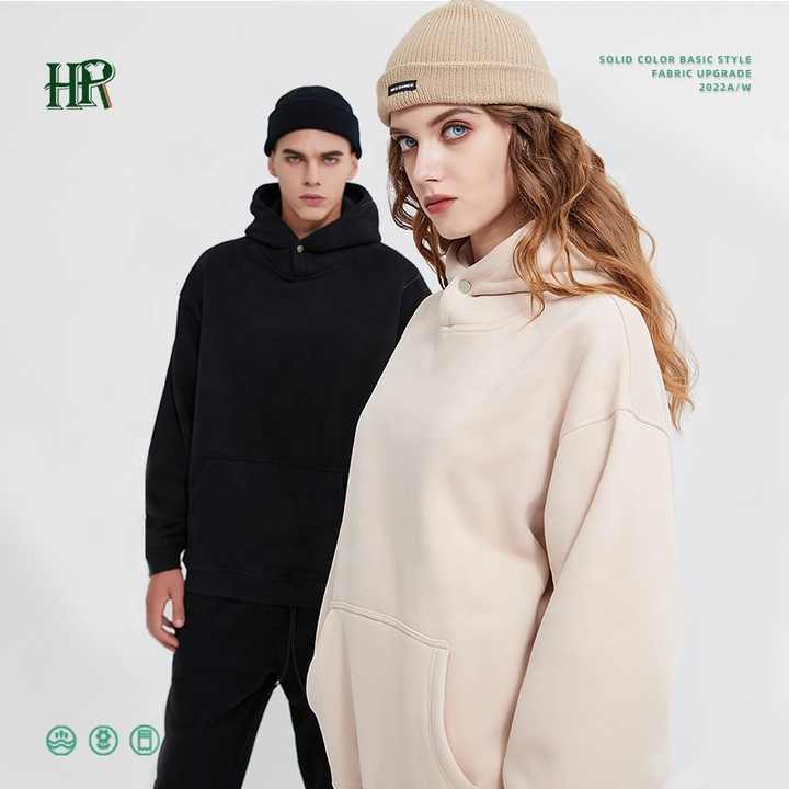 هودي رجالي كبير الحجم من الصوف القطبي . Men's Oversized Heavy Polar Fleece Hoodie