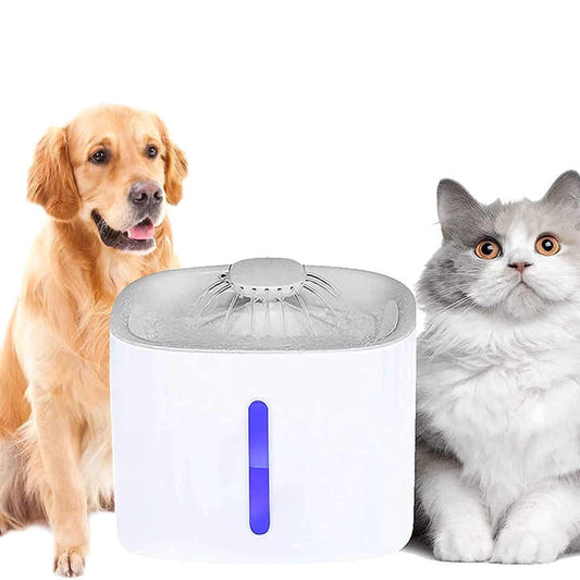 Pet Cat Automatic Water Fountain Cat Bowls &amp; Feeders 