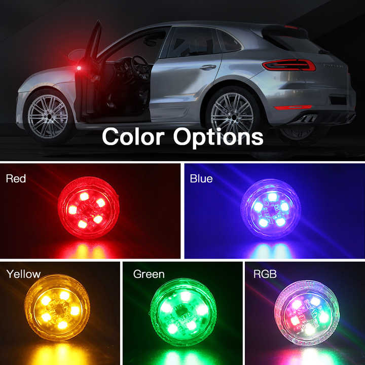 Car Security Alert LED Light IP68 Waterproof 