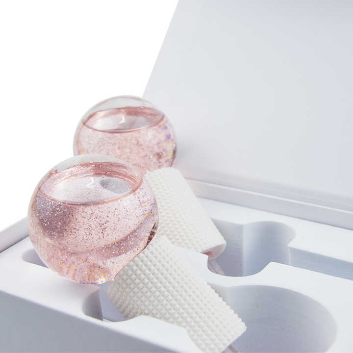 Facial cooling balls