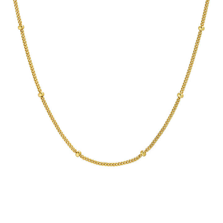 elegant gold necklace 