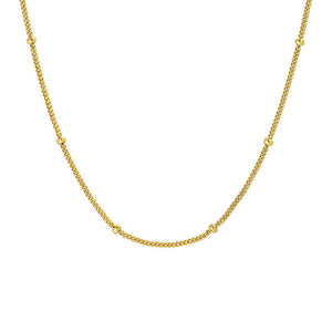 elegant gold necklace 