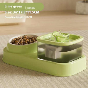 Small Poultry Feeder Wet Dry Separator 2 in 1 Made of Durable Plastic Automatic Feeder - Bowls &amp; Feeders 