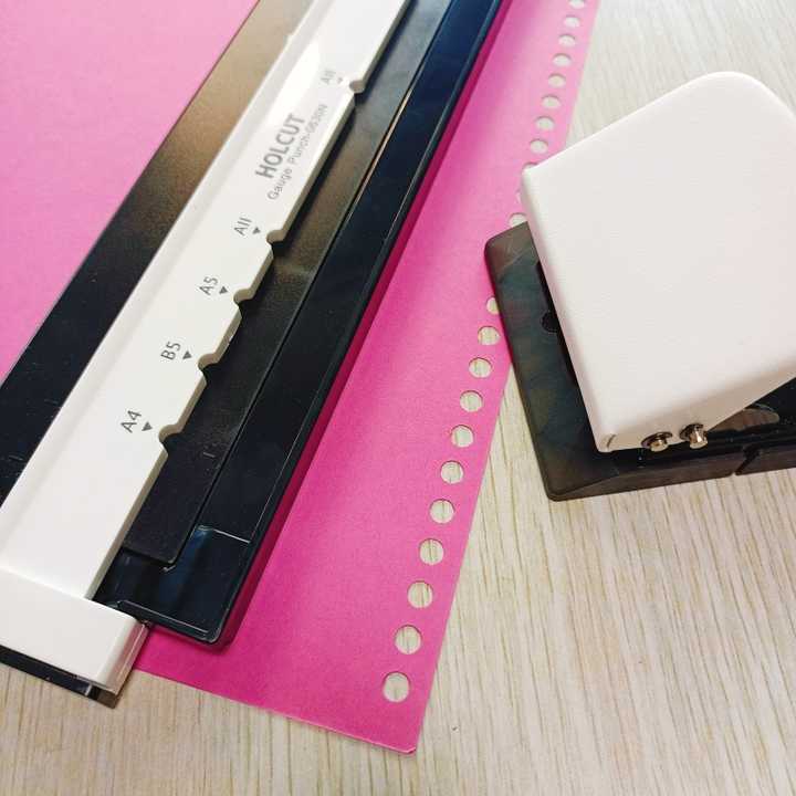 Planner Mini Hole Punch Diary Loose-Piece 