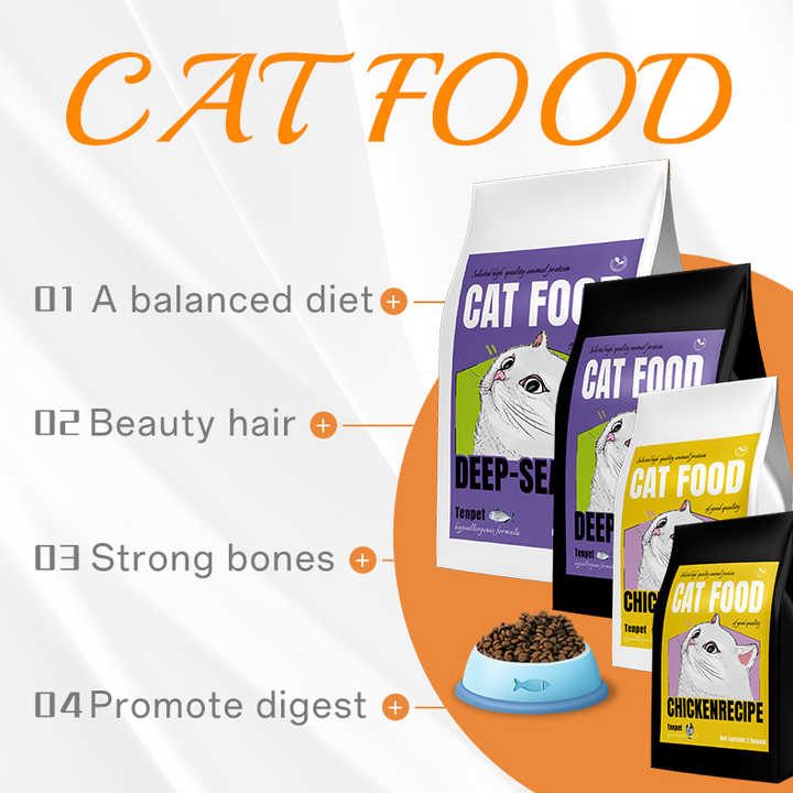 Top Selling Most Popular Cat Dry Food Chinese Pet Food Factory Wholesale Directly Delicious Dry Cat Food - Bowls &amp; Feeders 