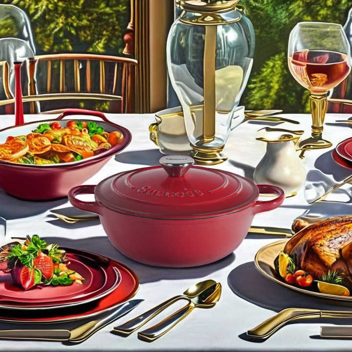 Retro Cast Iron Cookware 