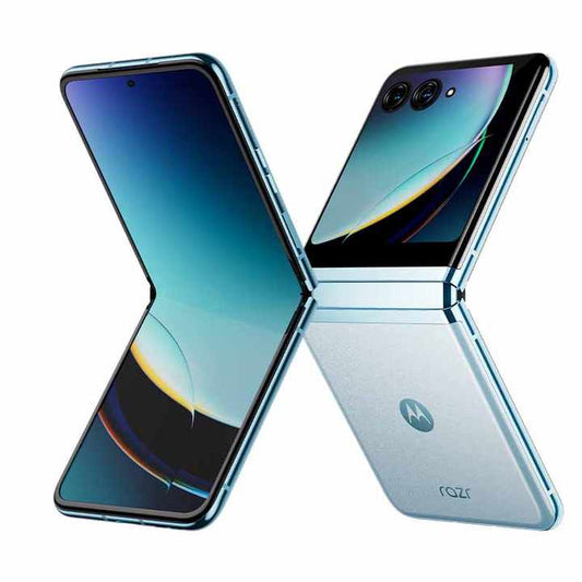 A foldable smartphone 