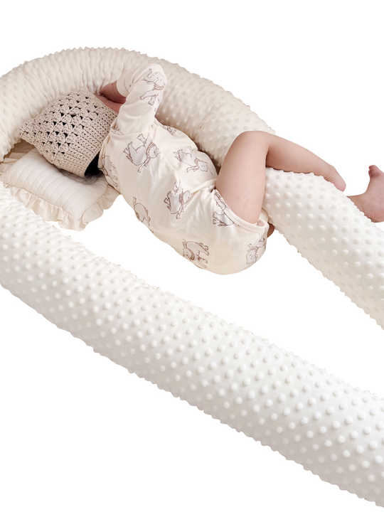 North shock absorber pure cotton long cylindrical anti-collision strips soft cushion anti-roll bag baby coax 
