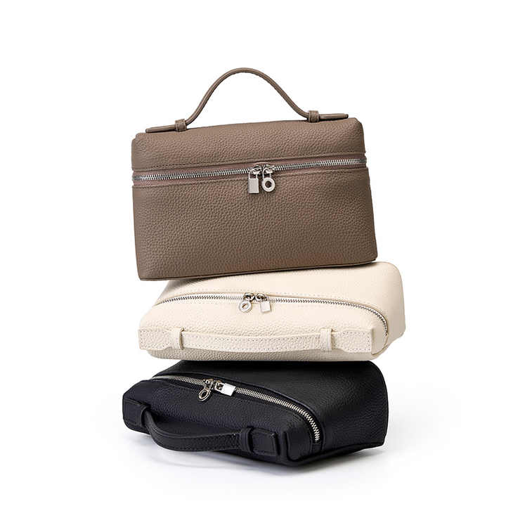 حقائب يد  جديدة صغيرة كروس بودي من الجلد الطبيعي بطبقة علوية